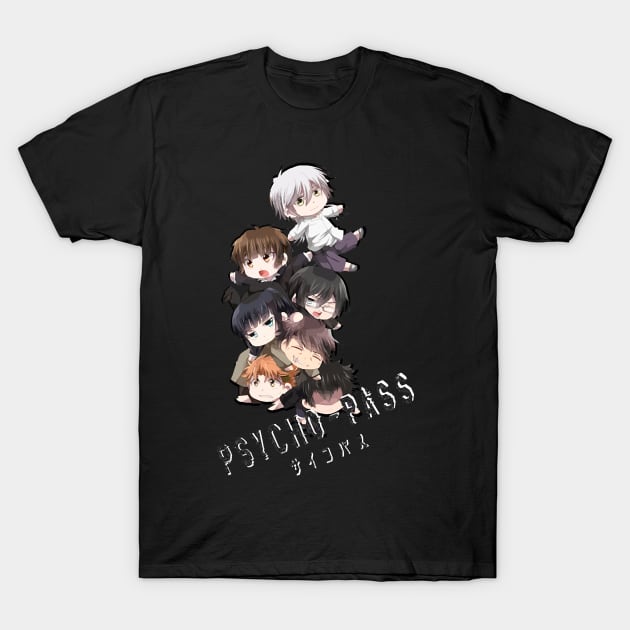 Psycho Pass Chibi T-Shirt by Hopkinson